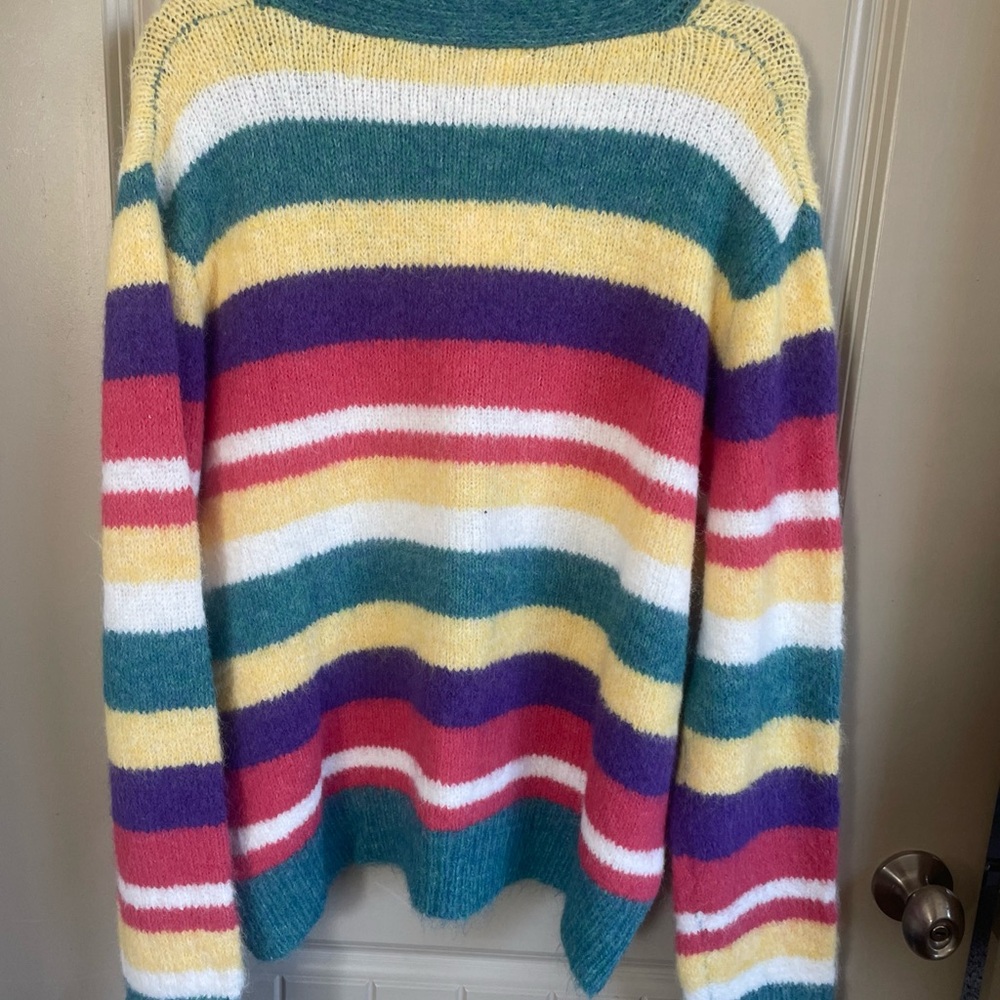 JODIFL Multicolor Striped Cardigan - Picture 4 of 6